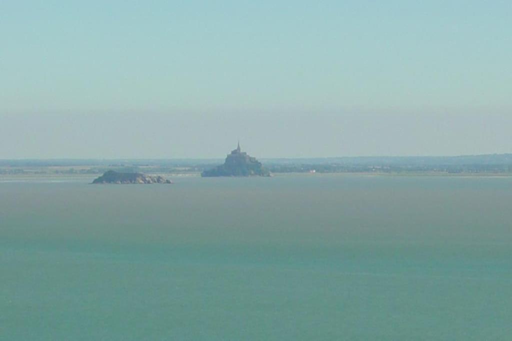 Maison Vue Sur Le Mont Saint Michel Et Sa Baie Champeaux المظهر الخارجي الصورة